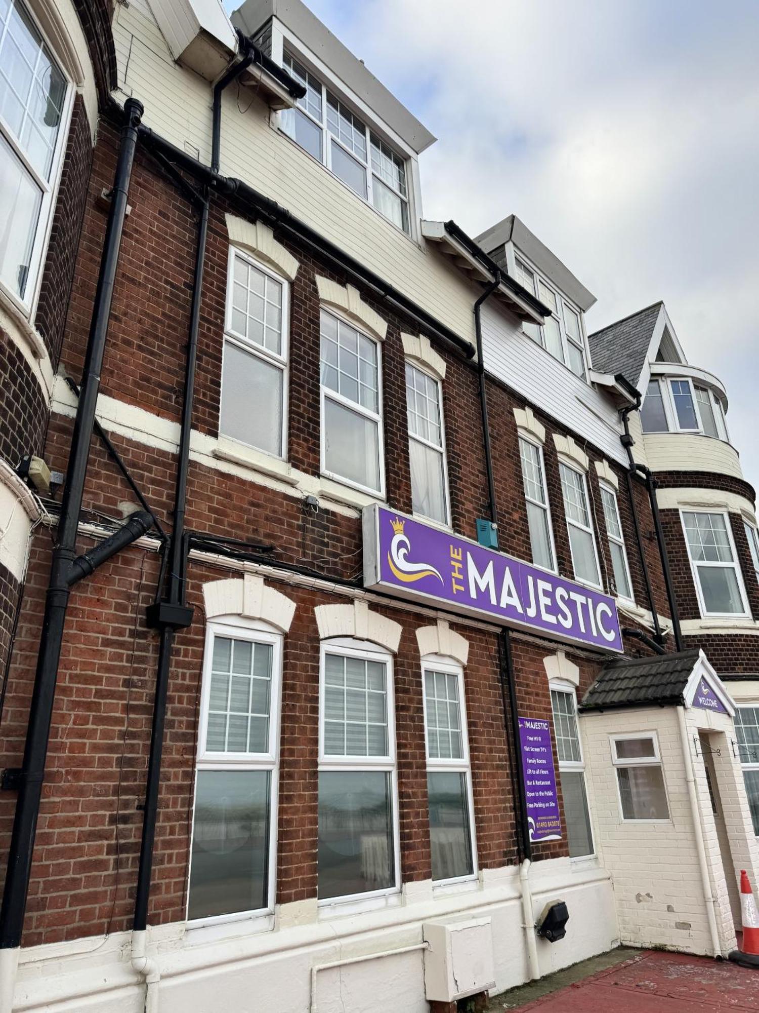 Bed and Breakfast The Majestic Great Yarmouth Zewnętrze zdjęcie